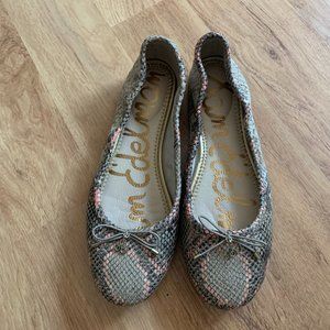 Snakeskin Flats